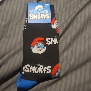 PAPA SMURF SOCKS ONE SIZE